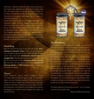 Flyer Räuchermischung Stille Nacht/Frieden